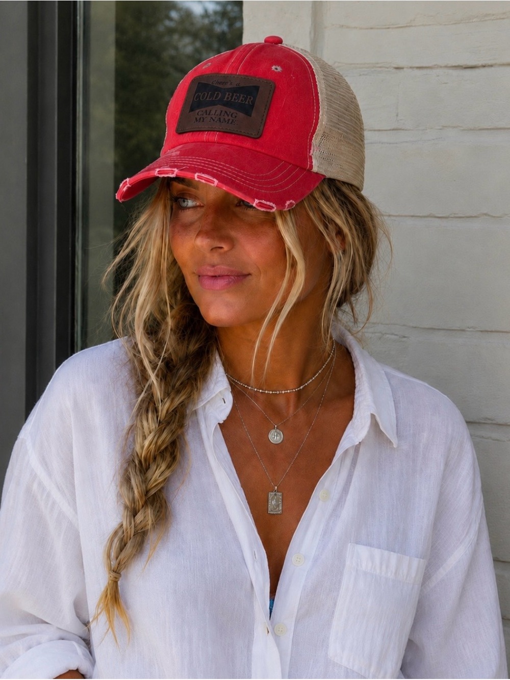 NWT Pitbull Pigment Vintage Trucker Cold Beer Mesh Hat